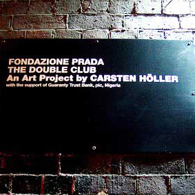 Le Double Club de la Fondazione Prada (Londres)